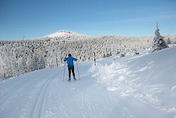 Skigebiet am Arber Bayr. Wald